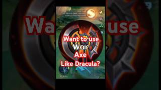 How War Axe works mobilelegends mlbb shorts [upl. by Lauryn]