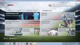 Como Crear Equipos Y Ligas En Fifa 14 [upl. by Viccora]