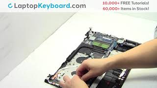 Dell Keyboard Replacement Latitude 3590 Installation Guide Repair Install Fix 7559 P75f [upl. by Smail]