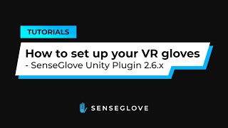 How to set up your VR gloves [upl. by Jilly]