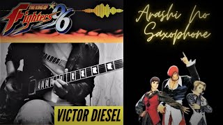 Arashi No Saxophone  Victor Diesel  NEW REMASTERED Versión  Guitar Cover [upl. by Niatsirt221]