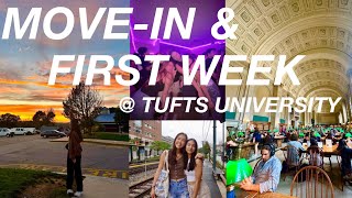 MOVEIN  FIRST WEEK  TUFTS UNIVERSITY [upl. by Talanta]