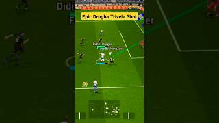 Epic Drogba Trivela Shot  eFootball 2025 Mobile [upl. by Mossolb]