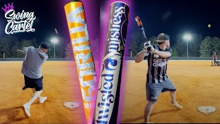 Which D is Better Twisted Mistress or Vanilla Gorilla SOFTBALL BAT REVIEW [upl. by Atalayah]