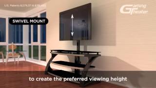 3in1™ TV Console Solution  Whalen Furniture [upl. by Arrekahs]