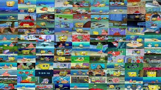 Every Episode of PreMovie SpongeBob at the same time 1999  2004 [upl. by Ahsael]