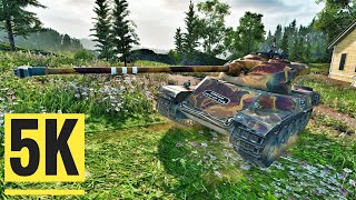 AMX 50 100 5K WoT Console Gameplay [upl. by Welton]