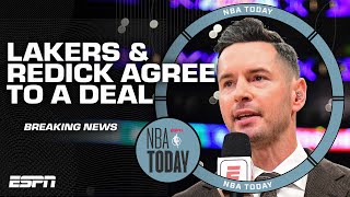 🚨 BREAKING 🚨 JJ Redick to be the Lakers next head coach 😱  NBA Today [upl. by Aisatsana]