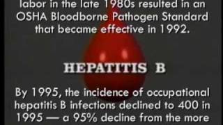 Hepatitis B An OSHA Success Story 1995 [upl. by Enyahc320]