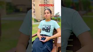 Life of an overthinker 🤔 ytshots shortsviral comedy priyalkukreja greenscreen [upl. by Naugan]