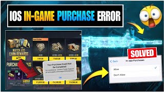 How To Fix iPhone Cant Make InApp Purchases  iphone uc purchase problem [upl. by Anaahs]