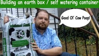 I build an earth box  self watering container  wicking planter [upl. by Fowkes]