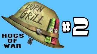 Lets Play Hogs of War 100 Walkthrough Part 2  Jimll Fix It [upl. by Onaireves]