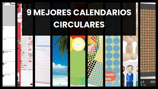 Calendario circular 9 mejores calendarios circulares [upl. by Emanuel]