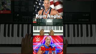 Kurt Angle Medal Titantron  Wwe Kurt Angle Theme Song kurtangle olympics medal wwe shorts [upl. by Aceissej]