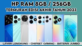 7 HP RAM 8256GB TERMURAH AKHIR TAHUN 2023 DI INDONESIA  HARGA 12 JUTAAN AJA [upl. by Ellenahc]