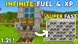 BEST 121 AUTOMATIC KELP XP amp FUEL FARM Tutorial In Minecraft Bedrock MCPEXboxPC [upl. by Spencer]