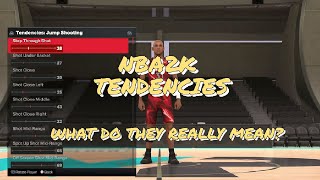 NBA2K Tendencies Explained [upl. by Ailec]