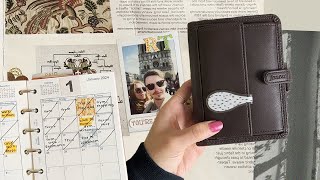 Filofax Ranger Pocket Flip Through  Wallet  EDC planner  Sleepynotesclub [upl. by Moneta]