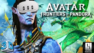 AVATAR Frontiers of Pandora is LUSH in 3D on Quest 3 [upl. by Yrok592]