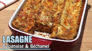 Recette de lasagne bolognaise maison la meilleure [upl. by Akenet94]