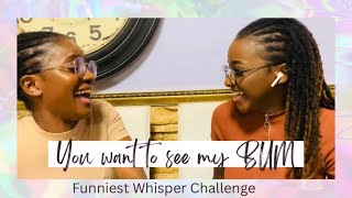 The funniest WHISPER CHALLENGE [upl. by Anawyt]