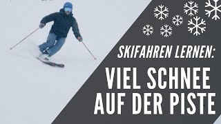 5 Tipps bei viel Schnee und Buckeln auf der Piste  Skifahren lernen [upl. by Alston277]