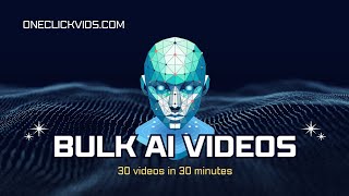 Bulk AI Video Generator  Scheduler 🤖🎥📆 30 Videos In 30 Minutes [upl. by Eyahc]