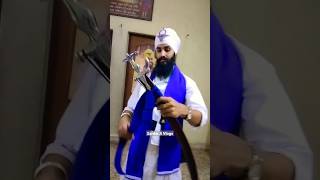 Kirpan Aakhdi  Guru ki fouj  96 Crore Khalsa  Trend gatka martialarts trending viral shorts [upl. by Colville]