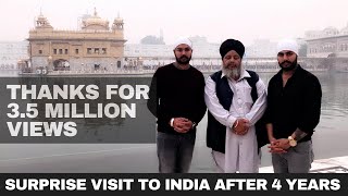 4 ਸਾਲਾਂ ਬਾਅਦ ਘਰਦਿਆਂ ਨੂੰ ਦਿੱਤਾ ਸਰਪਰਾਇਜ  SURPRISE VISIT TO INDIA AFTER 4 YEARS  DAD GOT EMOTIONAL [upl. by Laeahcim]