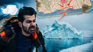 وصلت الجدار الجليدي في القطب الجنوبي  لا طيران ولا بشر  Antarctica 🇦🇶 [upl. by Jerrilee]