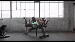 Ab Crunch Bench [upl. by Adlei]