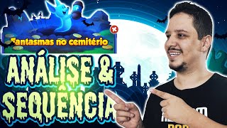 Análise e Sequência Fantasmas do cemitério  10 Pontos Misto  Coin Master [upl. by Einnej]