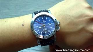 Glycine Airman 46 GMT 24Hour Automatic Watch [upl. by Lletram]