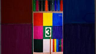 rainbow 🌈 🏳️‍🌈 🌈 🏳️‍🌈 🌈 🏳️‍🌈 colours with number 03trendingshorts [upl. by Norag492]