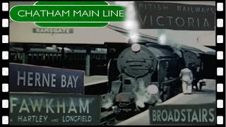 VICTORIA to RAMSGATE steam train ride 1960 [upl. by Labaw]