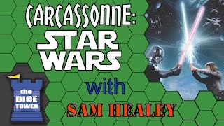 Carcassonne Star Wars Review  with Sam Healey [upl. by Adalie583]