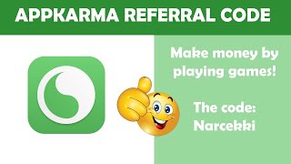 VIP APPKARMA REFERRAL CODE 2022  500 FREE POINTS [upl. by Nelav]