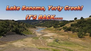 Lake Sonoma Yorty Creek Its Back 2023 [upl. by Ttayh]