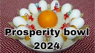 PROSPERITY BOWL 2024  MGA PAMPASWERTE SA TAON 2024  LUCKY BOWL 2024 [upl. by Nowtna772]