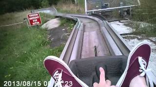 Tobogganing at Swadlincote Ski Centre [upl. by Mure]