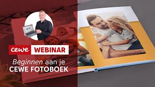 Webinar Starten met je CEWE FOTOBOEK [upl. by Pazit]