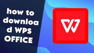 💻how to download WPS OFFICE on windows [upl. by Kwabena]