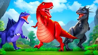 Jurassic World Adventure Pregnant T Rexs Epic Rescue Mission  A Heroic Dinosaur Journey [upl. by Raoul320]