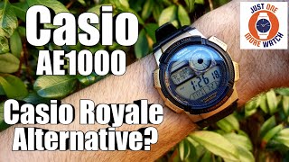 5 Minute Review Casio AE1000 amp Comparison AE1200 Casio Royale [upl. by Nauwtna]