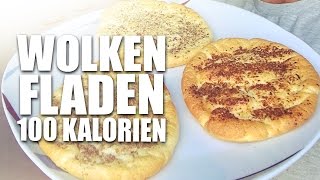 Diät Fladen 3 Zutaten nur 100 kalorien LOW CARB [upl. by Proud985]