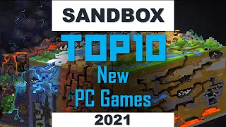 TOP10 New SANDBOX Games 2021  Best Upcoming Sandbox PC Games [upl. by Tyrus]