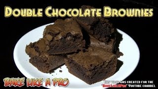 Best Homemade Double Chocolate Brownies Recipe [upl. by Sprague986]