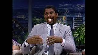 Johnny Carson Earvin Magic Johnson 1985 [upl. by Adniral]