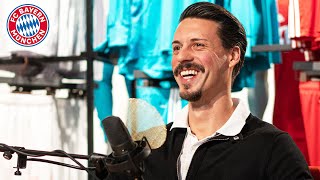 Eine Stunde beste Unterhaltung mit Sandro Wagner im FC Bayern Podcast [upl. by Nnarefinnej200]